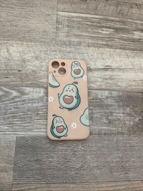 Amazon Pink Avocado Cartoon Phone Case